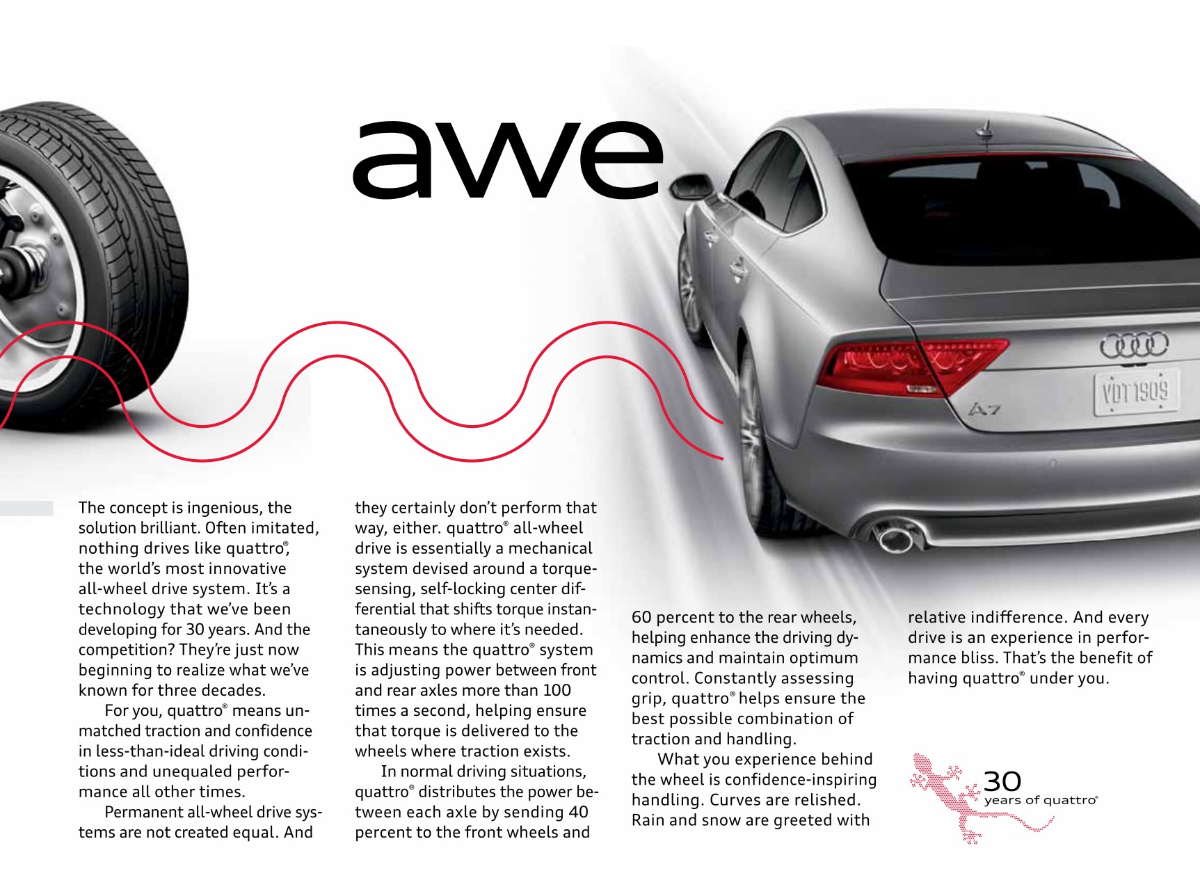 2012 Audi A7 Brochure Page 33